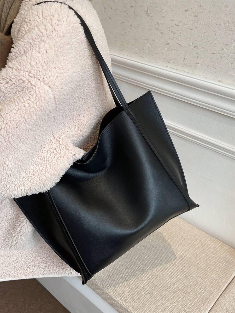 SHEIN CZARNA TOREBKA NA RAMIĘ S07__40X11X27