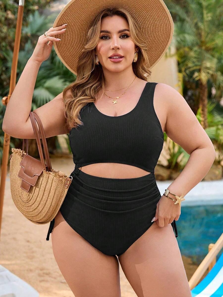 SHEIN JEDNOCZĘŚCIOWY STRÓJ KĄPIELOWY S09__50