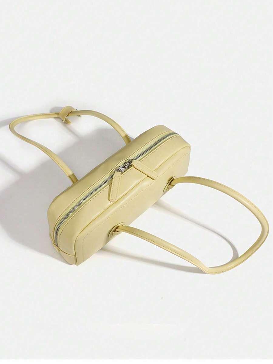 SHEIN ŻÓŁTA TOREBKA ZIP S07__6X13X30CM