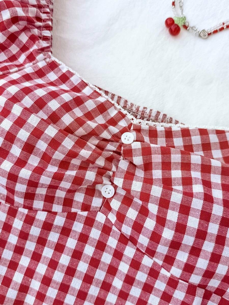 SHEIN BLUZKA Z KRÓTKIM RĘKAWEM S06__134/140