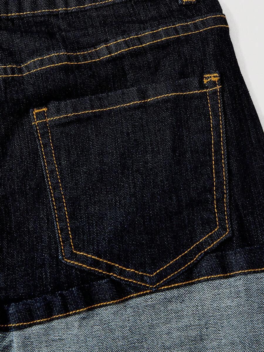 SHEIN MINI SPÓDNICA JEANS S09__M