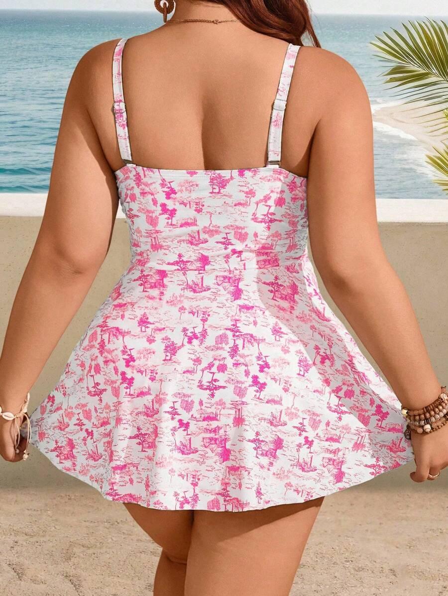 SHEIN DWUCZĘŚCIOWY STRÓJ KĄPIELOWY WZÓR S06__52