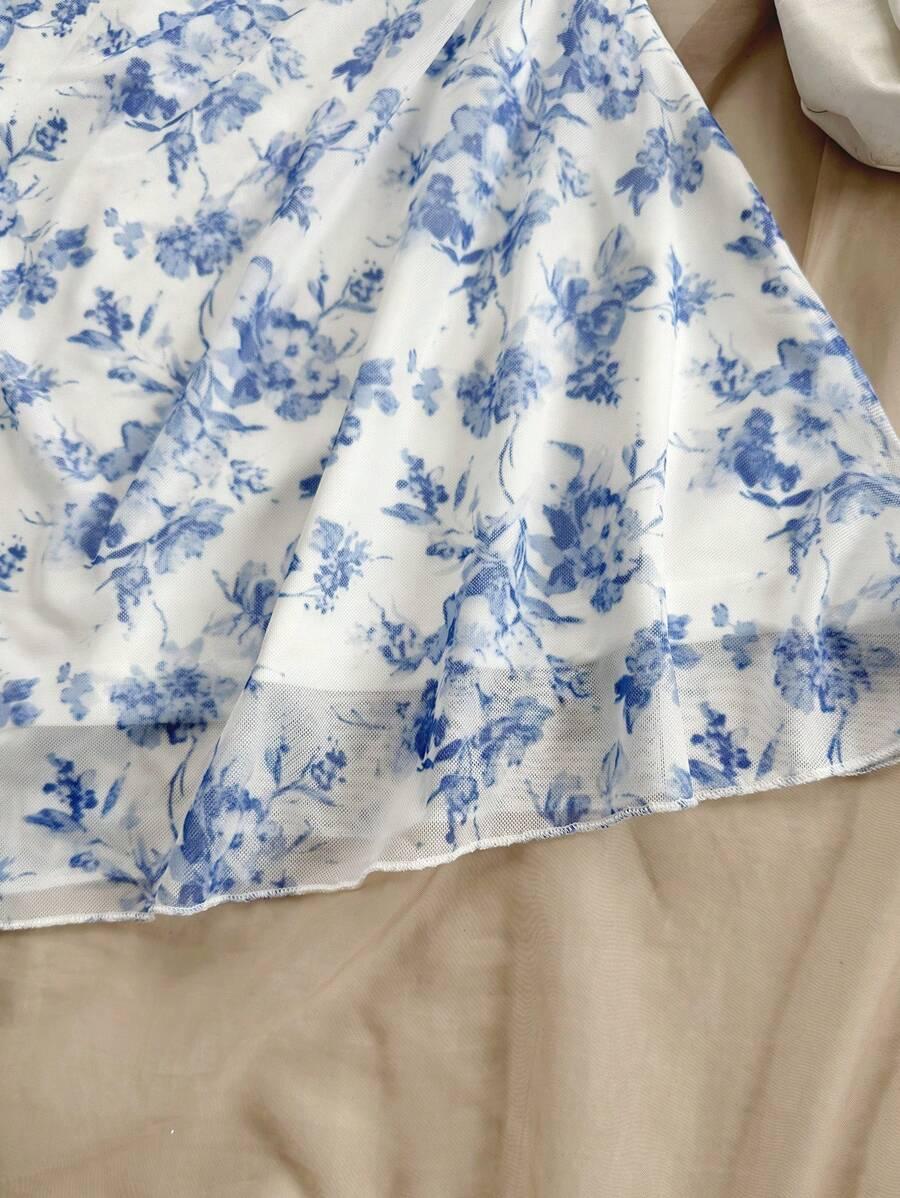 SOLEIA MINI SUKIENKA NA RAMIĄCZKACH S06__XS