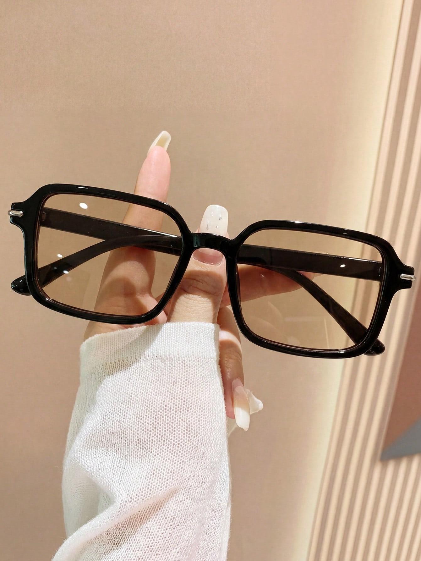 SHEIN CZARNE OKULARY PRZECIWSŁONECZNE S07