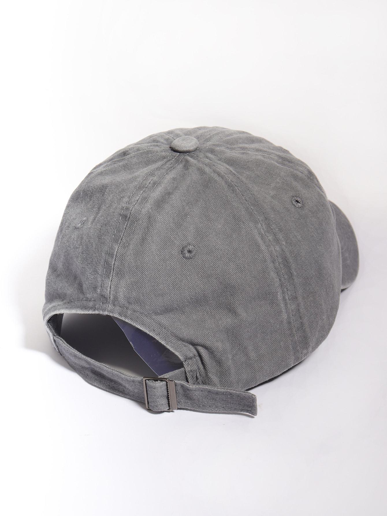 SHEIN CZAPKA Z DASZKIEM NAPIS S07