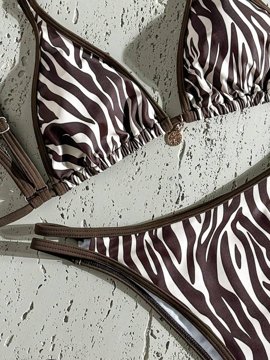 SHEIN DWUCZĘŚCIOWY STRÓJ KĄPIELOWY S09__M