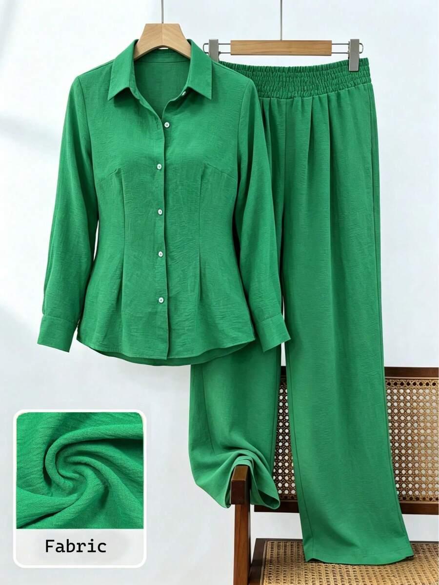SHEIN ZIELONA KOSZULA GUZIKI S06__XL