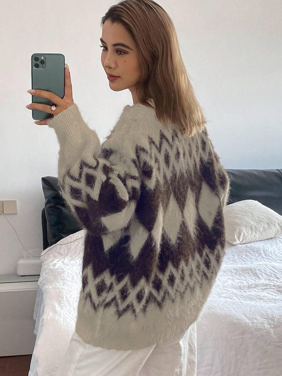 LIVESSO SWETER DŁUGI RĘKAW S09__M