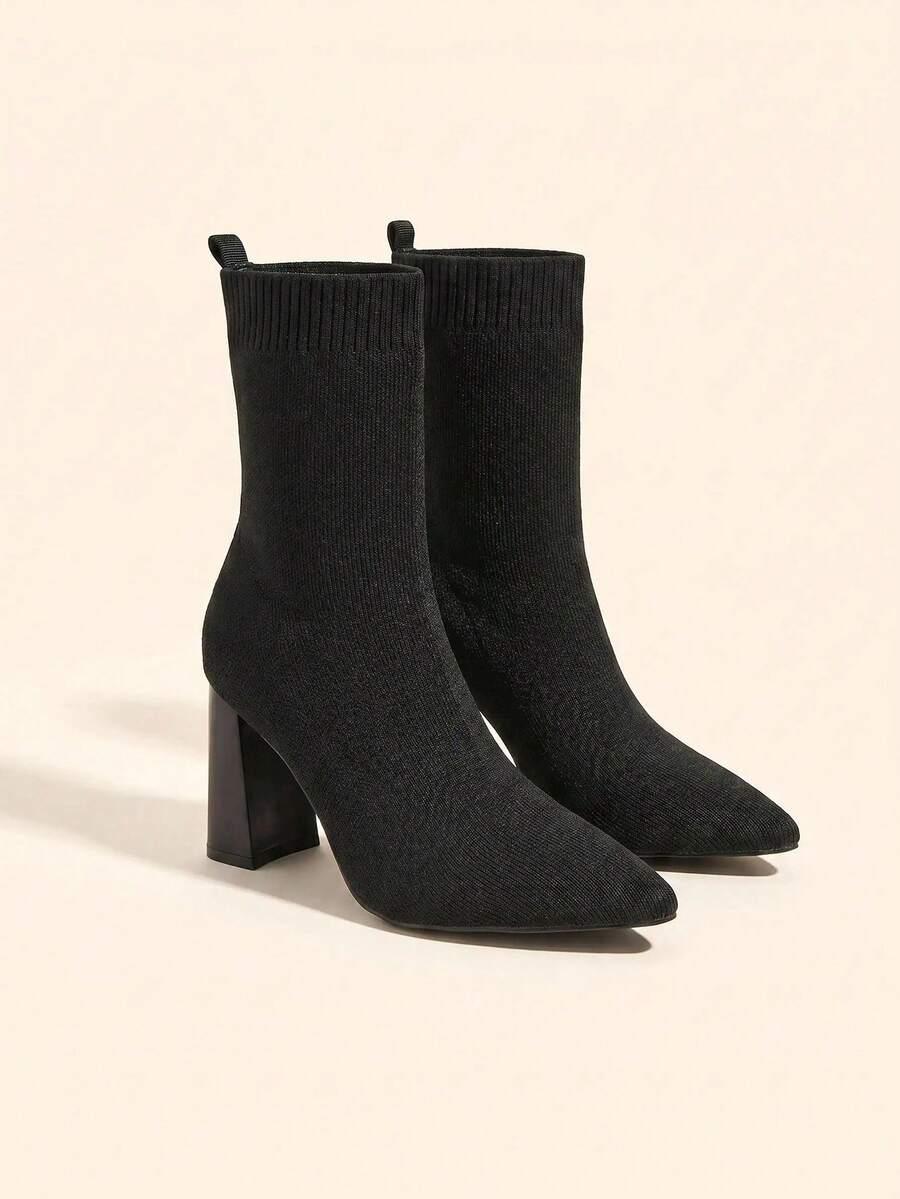SHEIN CZARNE BOTKI OBCAS W01__38