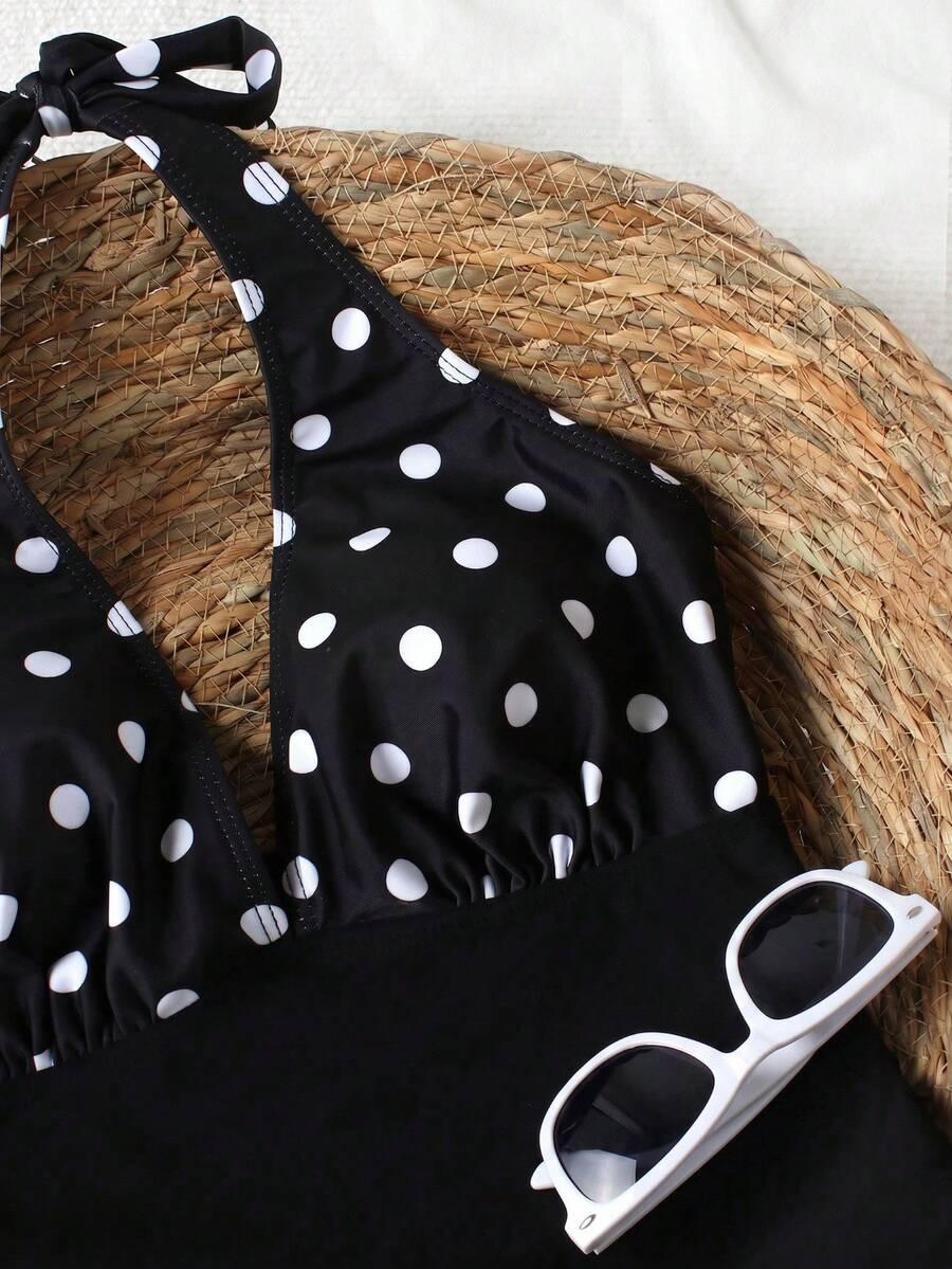 SHEIN DWUCZĘŚCIOWY STRÓJ KĄPIELOWY S09__M