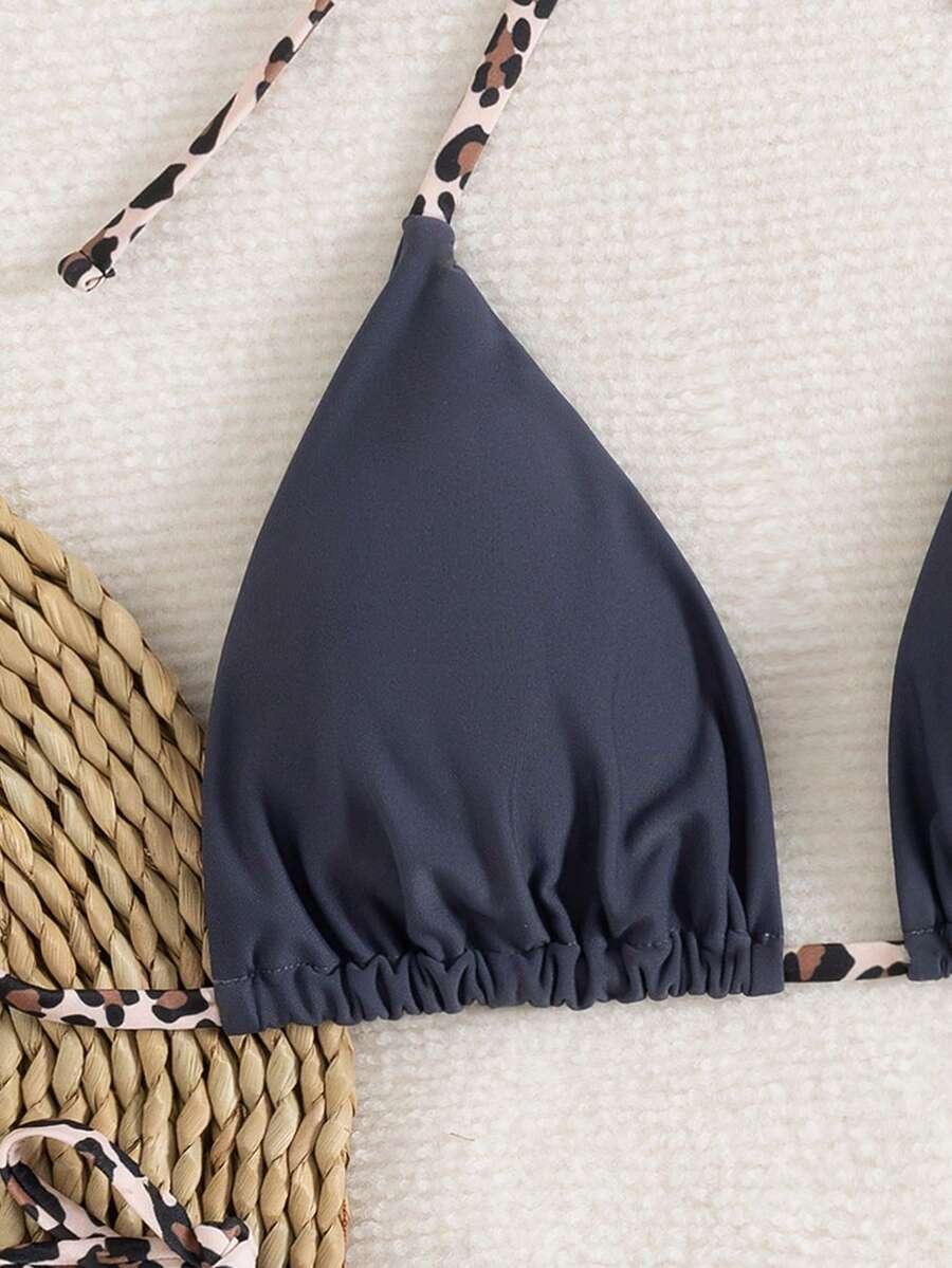 SHEIN DWUCZĘŚCIOWY STRÓJ KĄPIELOWY S09__M