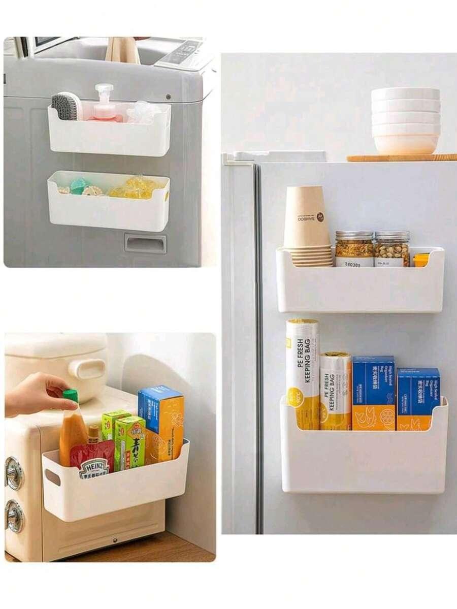 SHEIN BIAŁY ORGANIZER KUCHENNY S07__24X7,8X9CM