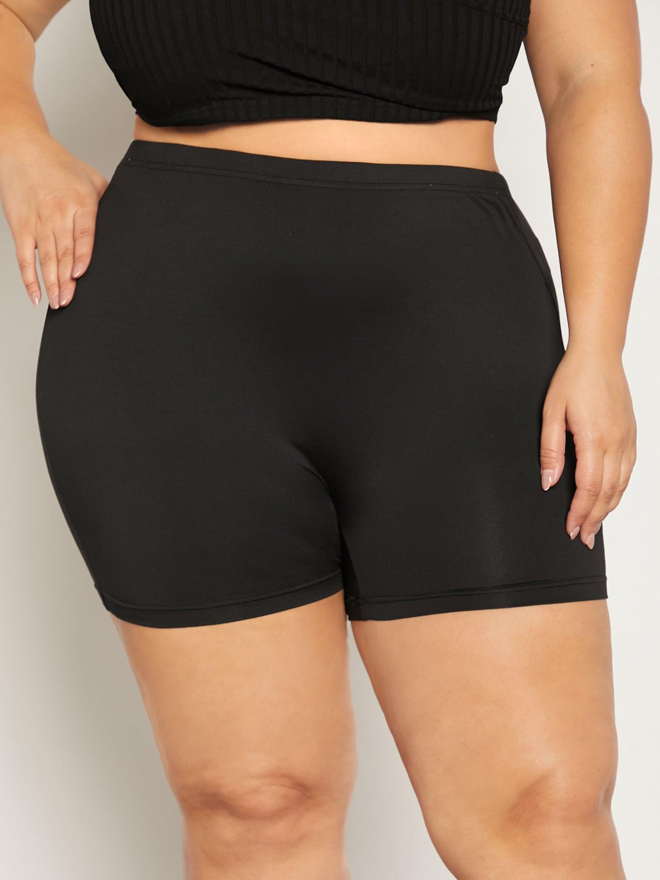 SHEIN CZARNE KRÓTKIE SPODENKI S06__48