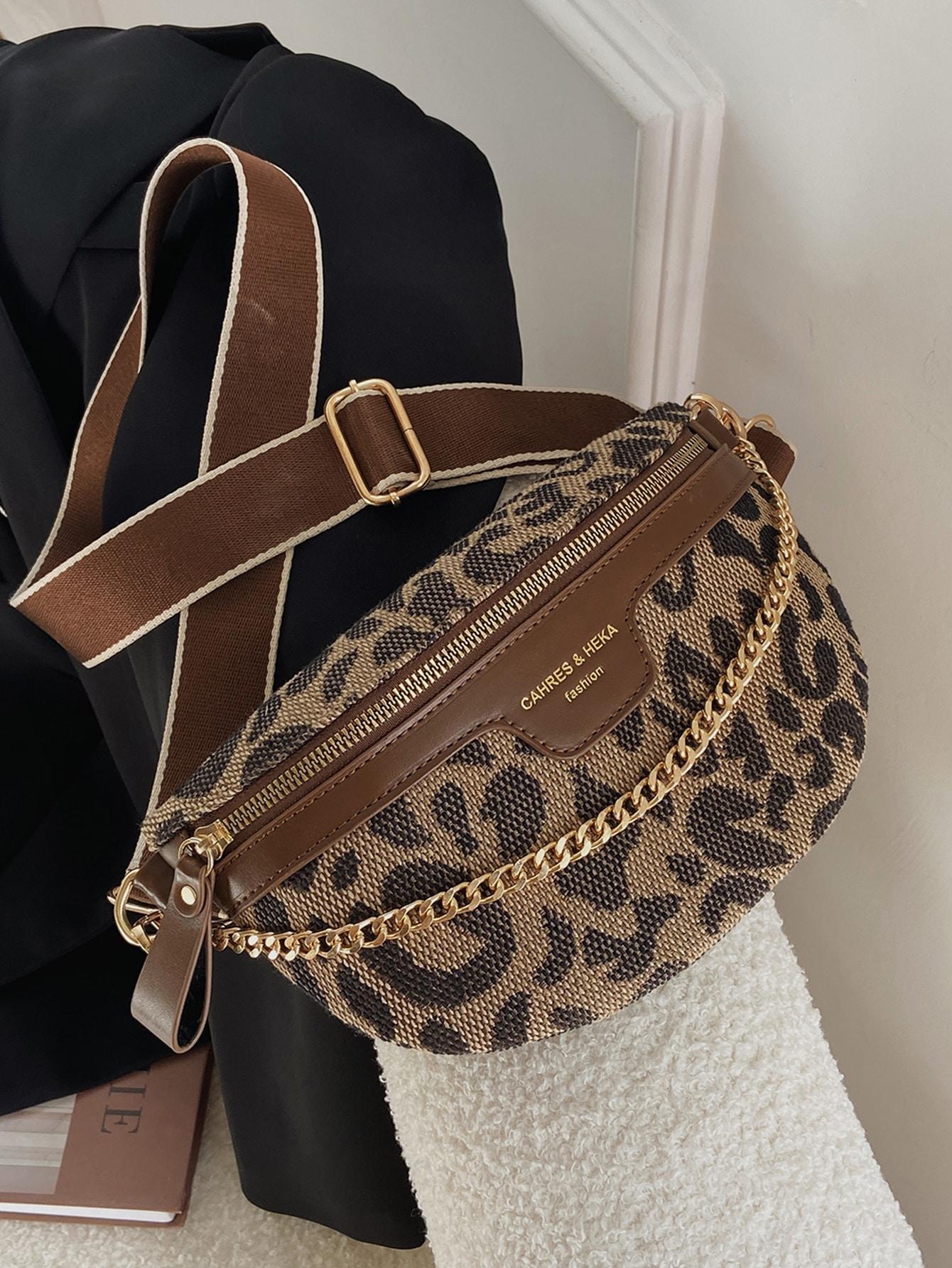 SHEIN SASZETKA ANIMAL PRINT ZAMEK S07__24X15