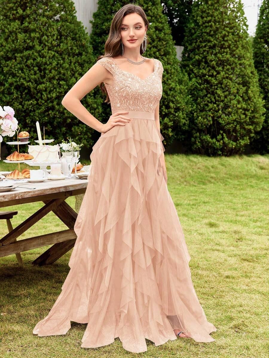 MIUSOL MAXI SUKIENKA ZDOBIENIA TIUL PK01__XL