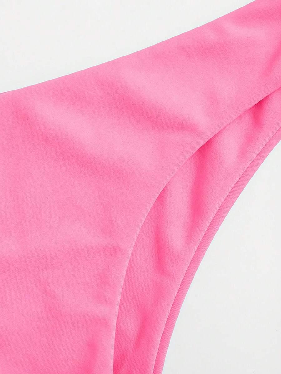 SHEIN RÓŻOWY DÓŁ OD BIKINI S09__M