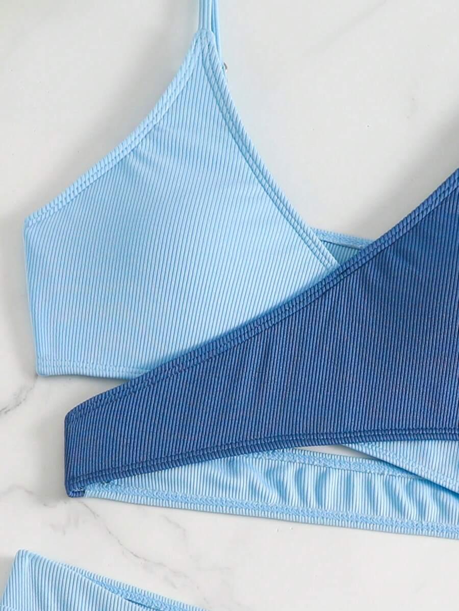 SHEIN DWUCZĘŚCIOWY STRÓJ KĄPIELOWY S09__158/162