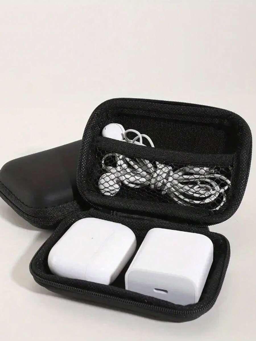 SHEIN CZARNE ETUI NA KABLE S07__12X8