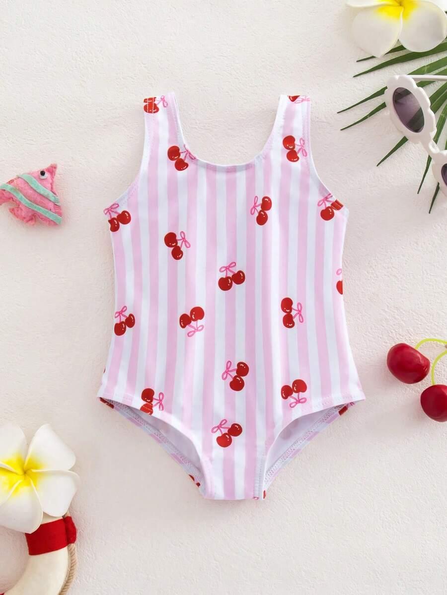 SHEIN JEDNOCZĘŚCIOWY STRÓJ KĄPIELOWY PRINT S09__62-68