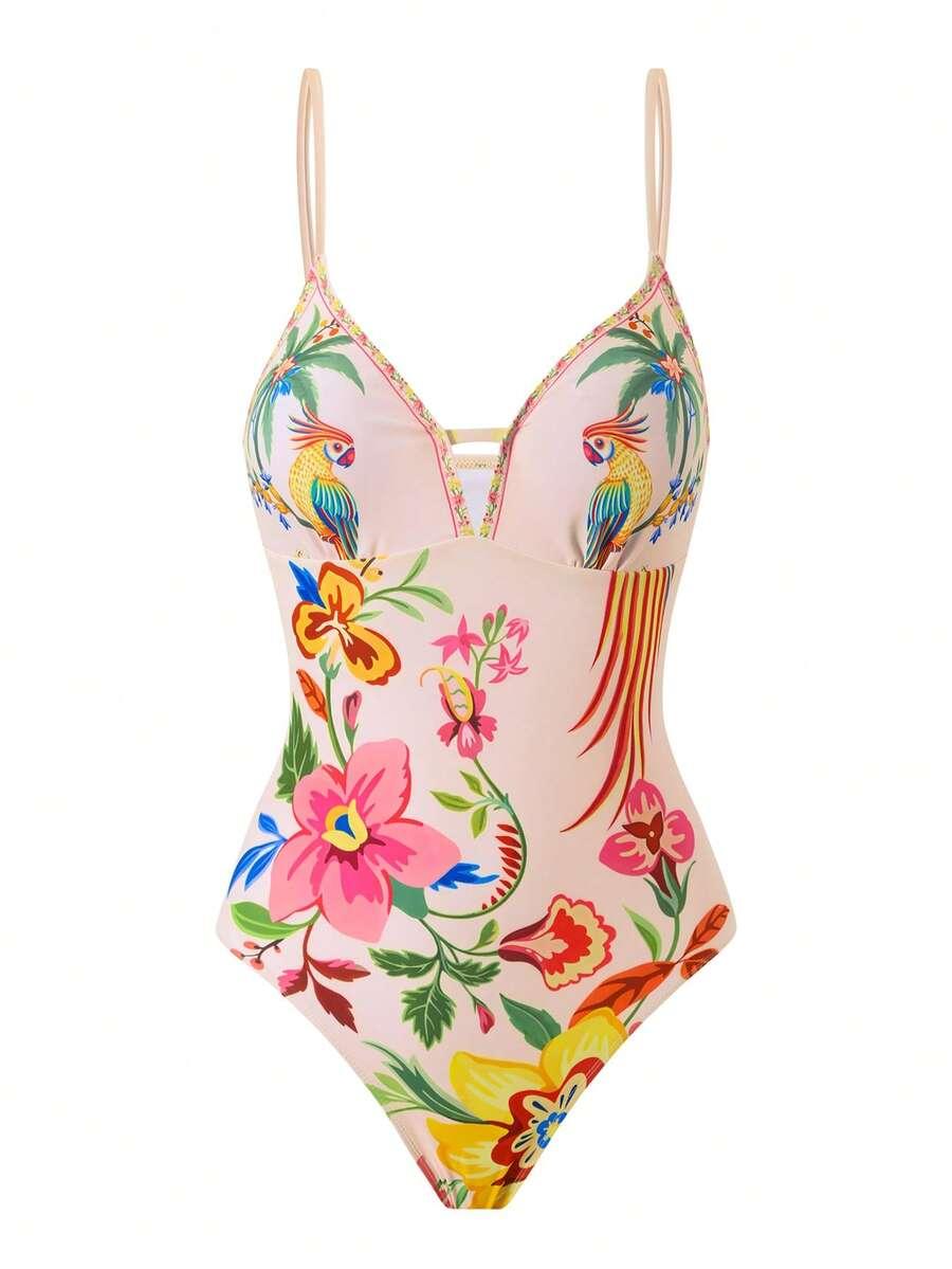 SWIM OASIS JEDNOCZĘŚCIOWY STRÓJ KĄPIELOWY SPÓDNICA KOMPLET S09__L