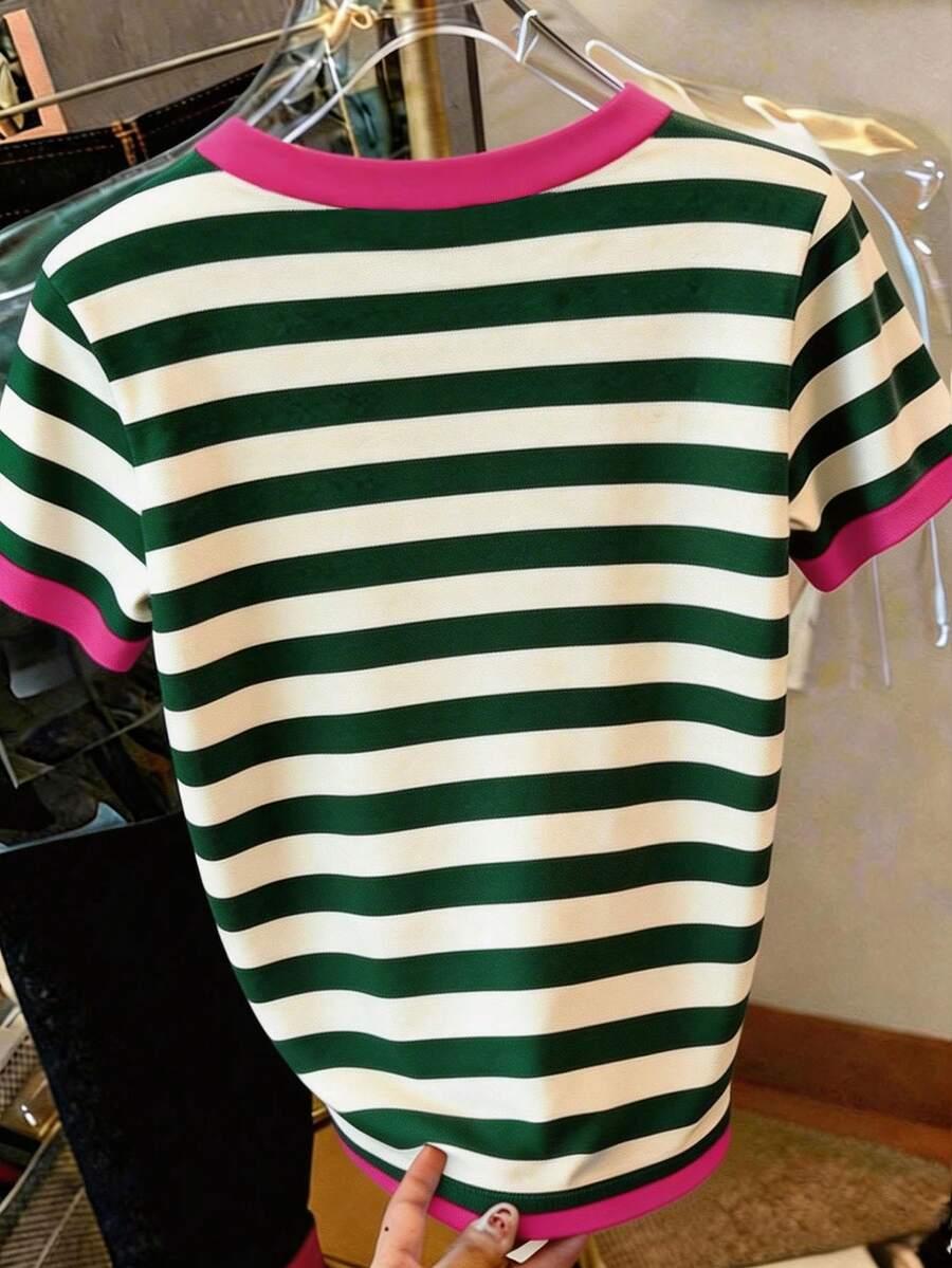 SHEIN BLUZKA KRÓTKI RĘKAW S06__XL