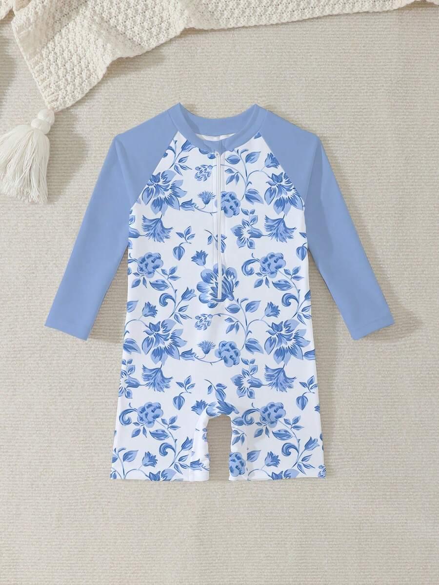 SHEIN NIEBIESKI KOMBINEZON PRINT S09__68/74