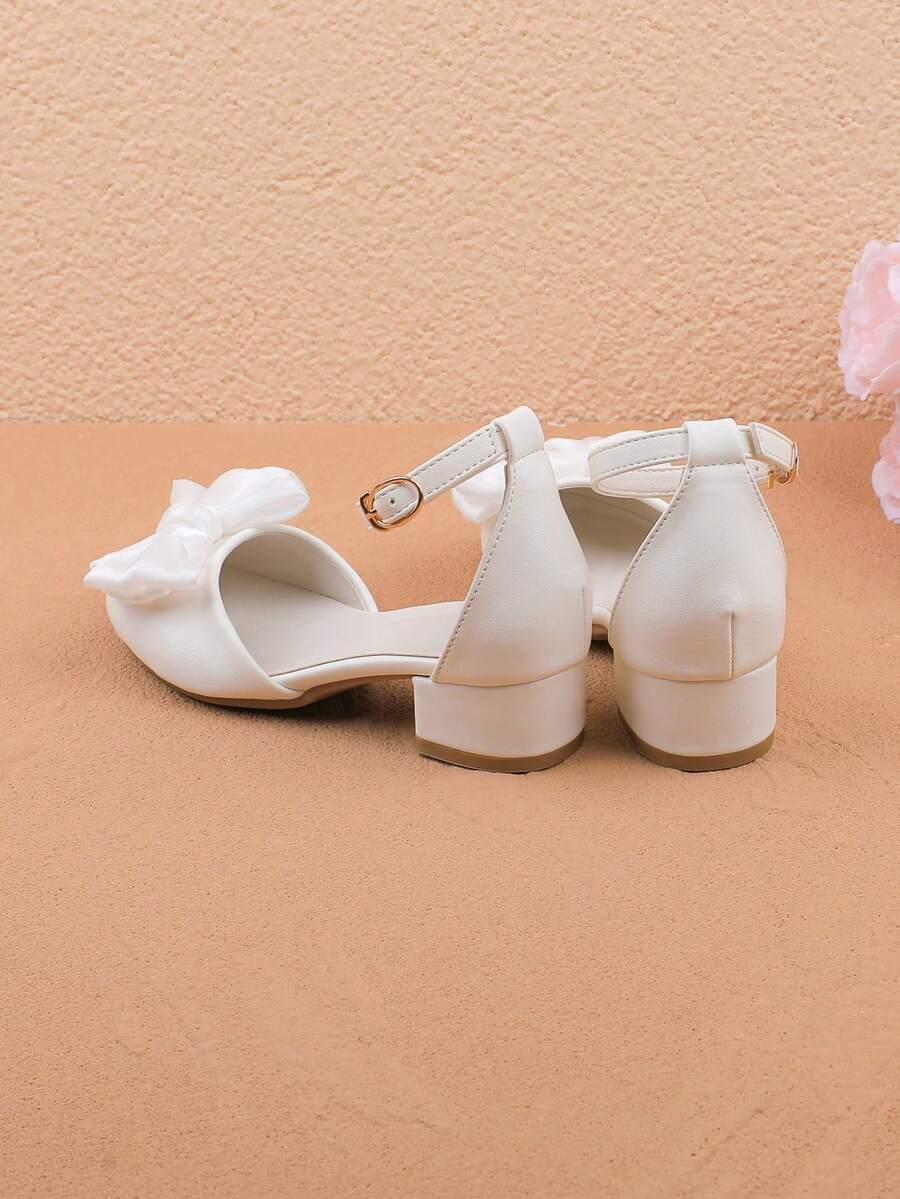 SHEIN BIAŁE SANDAŁY KOKARDA S06__33