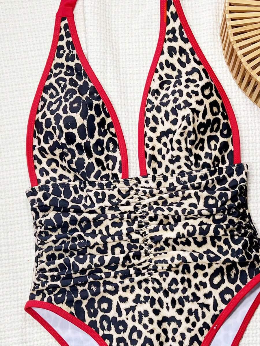 SWIM SXY JEDNOCZĘŚCIOWY STRÓJ KĄPIELOWY ANIMAL PRINT S09__M