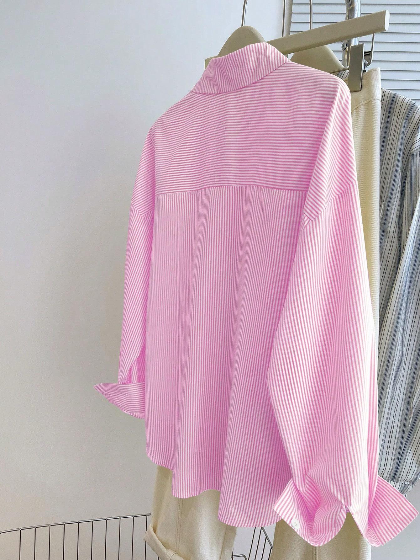 SHEIN RÓZOWA KOSZULA CASUAL S06__48