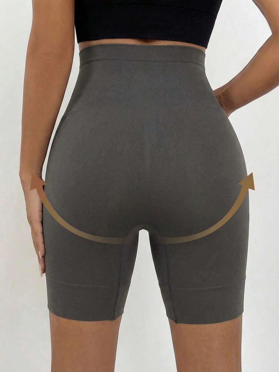 SHEIN CIĄŻOWE MODELUJĄCE SPODENKI S06__L