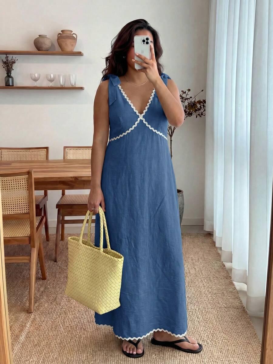 ENLIVA NIEBIESKA MAXI SUKIENKA S06__50