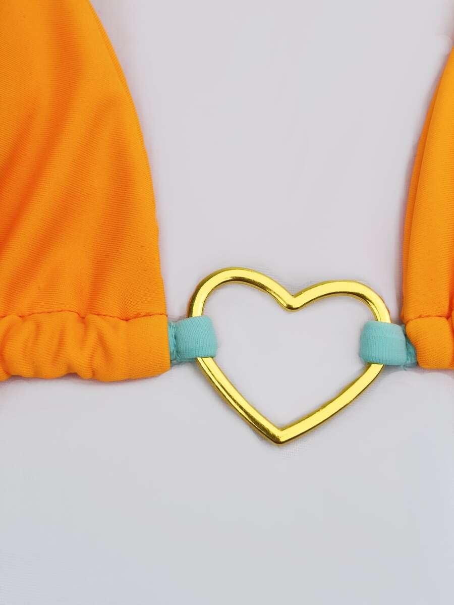 SHEIN DWUCZĘŚCIOWY STRÓJ KĄPIELOWY S09__S