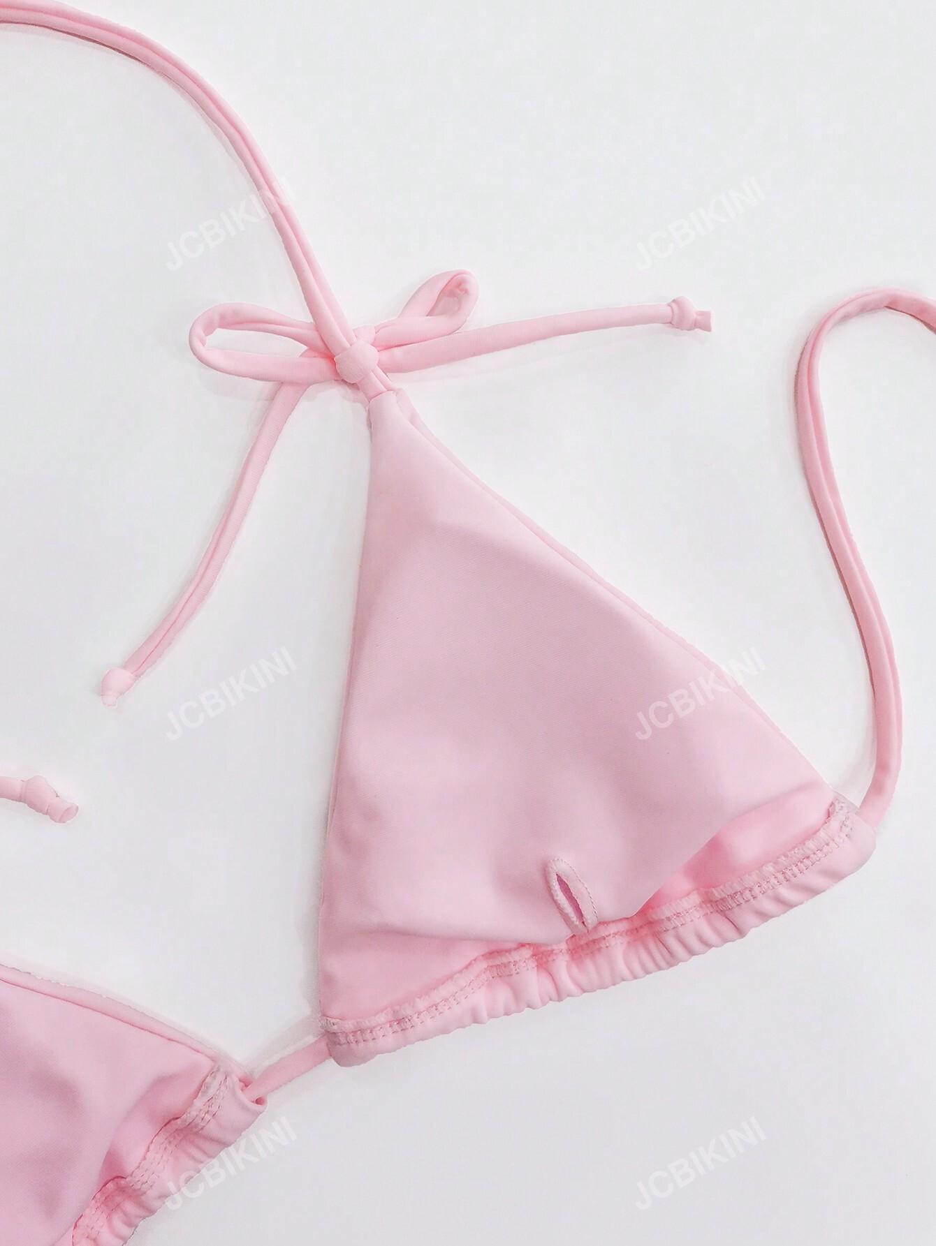SHEIN DWUCZĘŚCIOWY STRÓJ KĄPIELOWY S09__XS