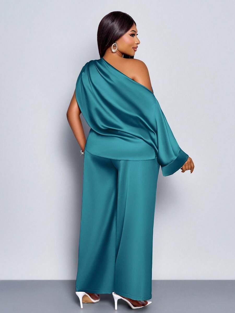 SHEIN SPODNIE BLUZKA KOMPLET S06__46