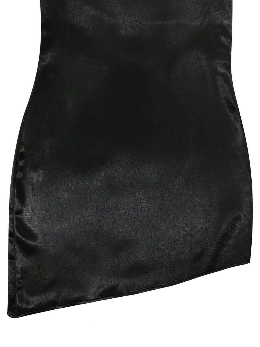 SHEIN CZARNA MINI SUKIENKA S09__XL