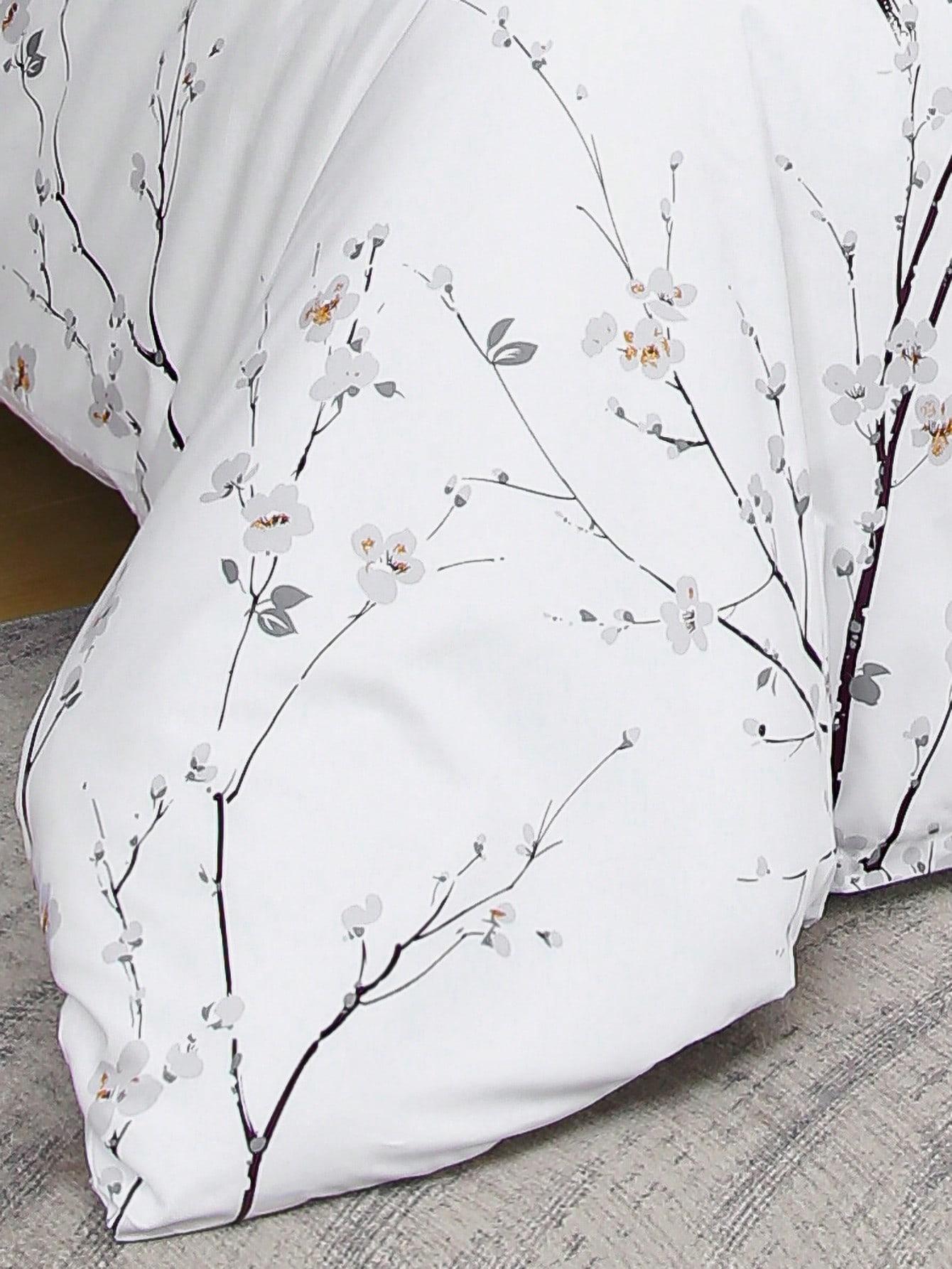 SHEIN BIAŁY KOMPLET POŚCIELI S07__220X240CM