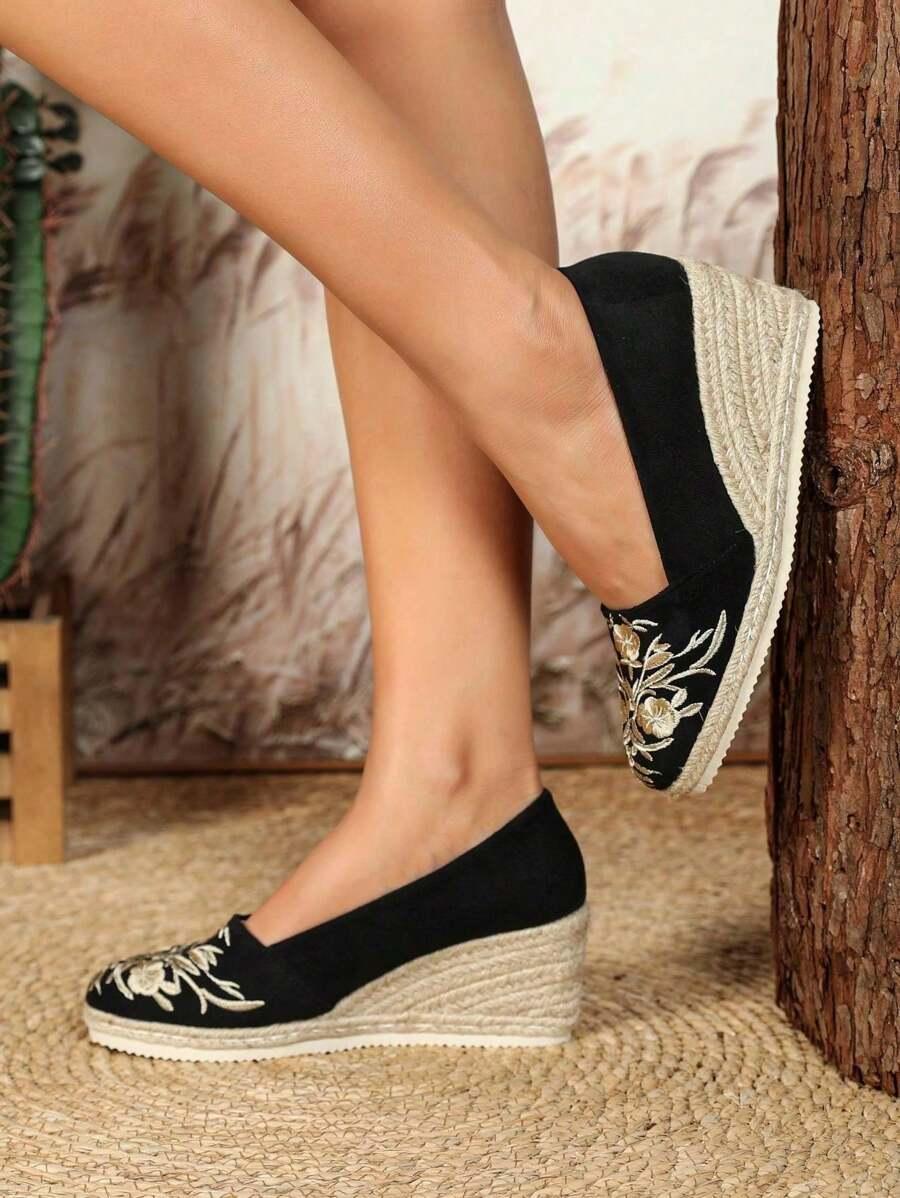 SHEIN CZARNE ESPADRYLE KOTUR S06__42