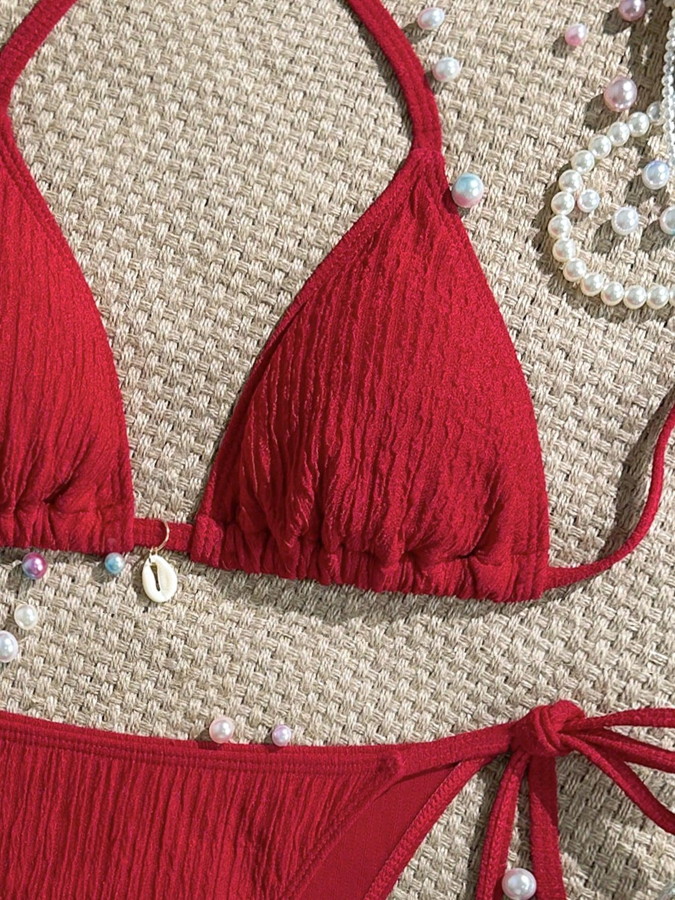 SHEIN DWUCZĘŚCIOWY STRÓJ KĄPIELOWY S09__S