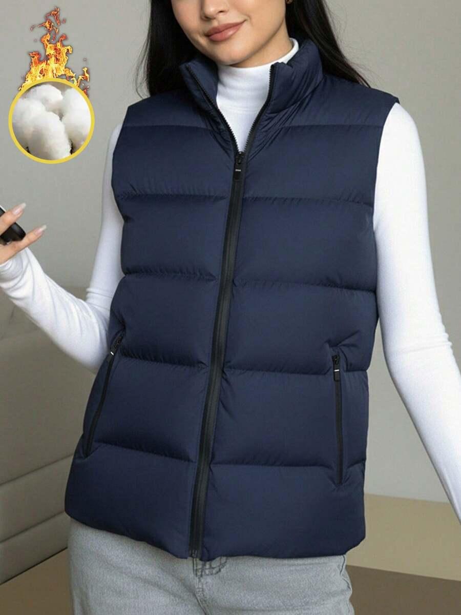 SHEIN NIEBIESKA KAMIZELKA ZAMEK S06__XS