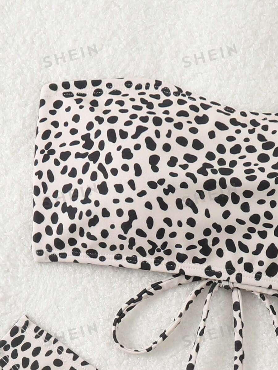 SHEIN DWUCZĘŚCIOWY STRÓJ KĄPIELOWY S09__S