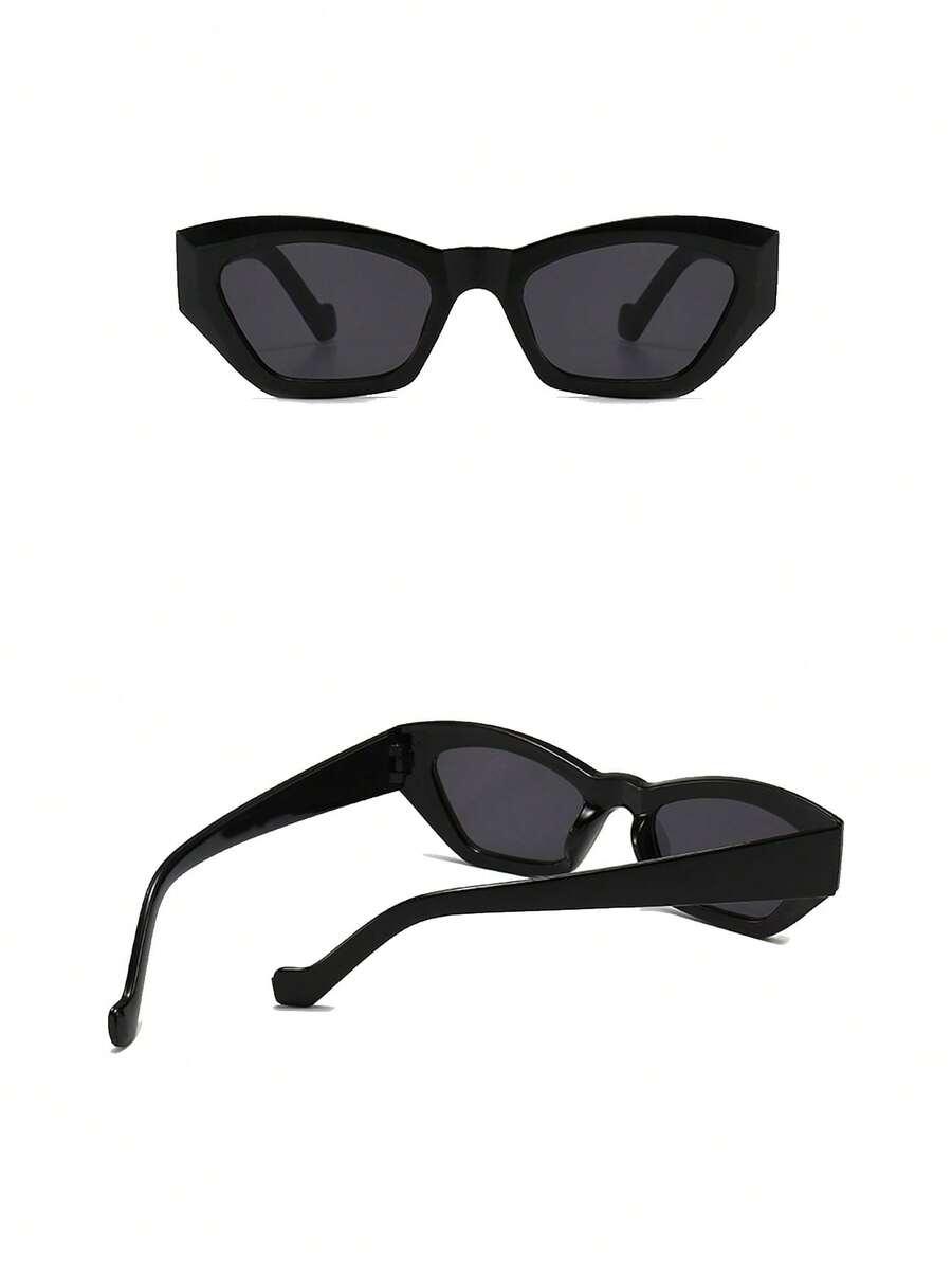 SHEIN CZARNE OKULARY PRZECIWSŁONECZNE S07