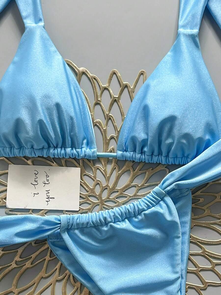 SHEIN DWUCZĘŚCIOWY STRÓJ KĄPIELOWY S09__L