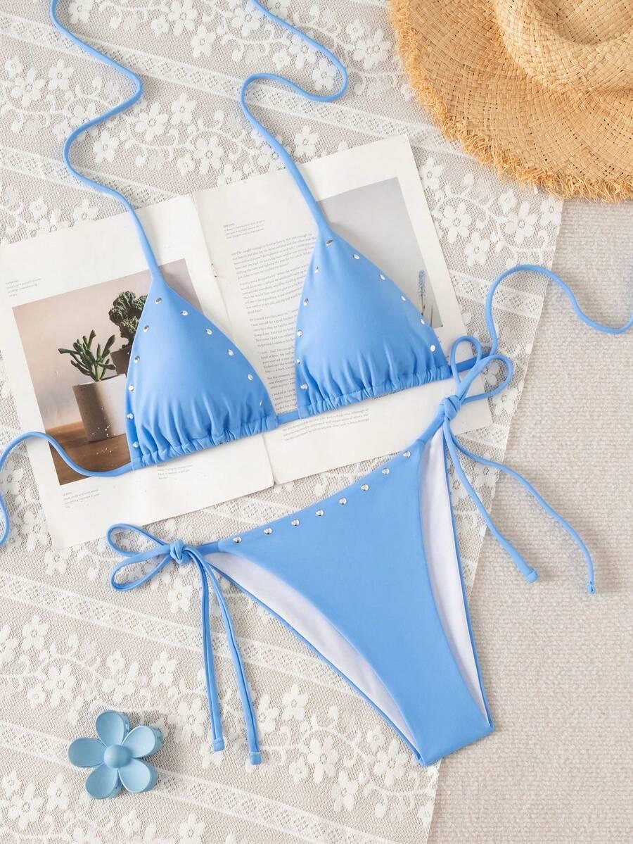SHEIN DWUCZĘŚCIOWY STRÓJ KĄPIELOWY S09__M