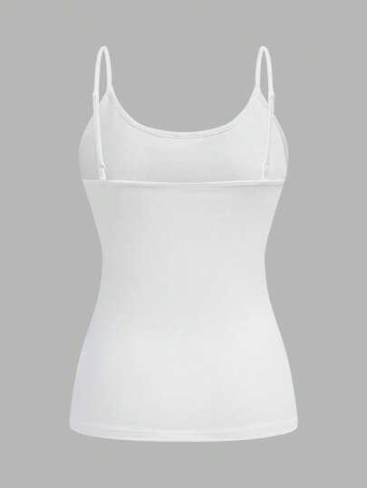 SHEIN TOP NA RAMIĄCZKACH 4-PACK S06__L