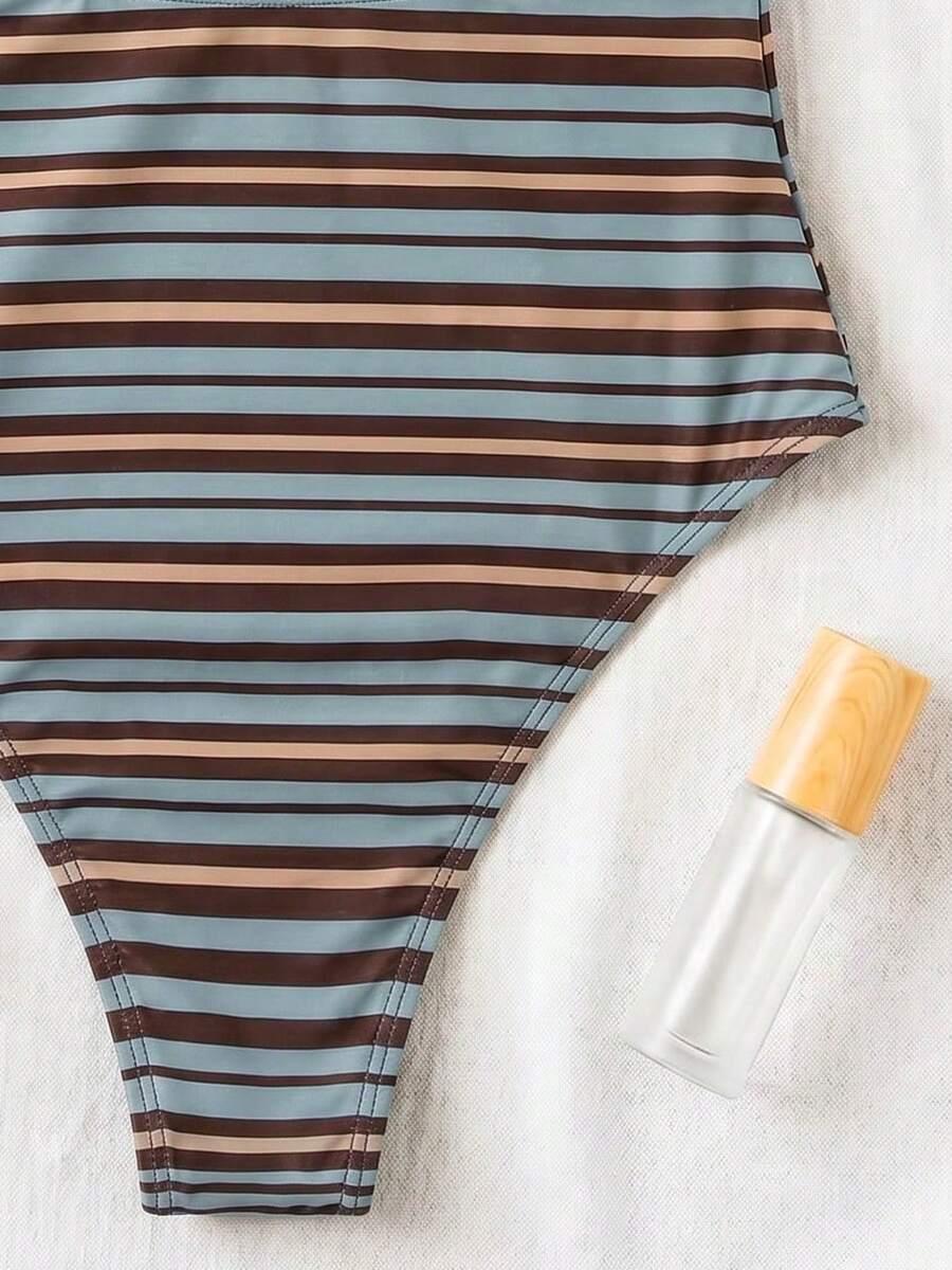 SHEIN JEDNOCZĘŚCIOWY STRÓJ KĄPIELOWY S09__M