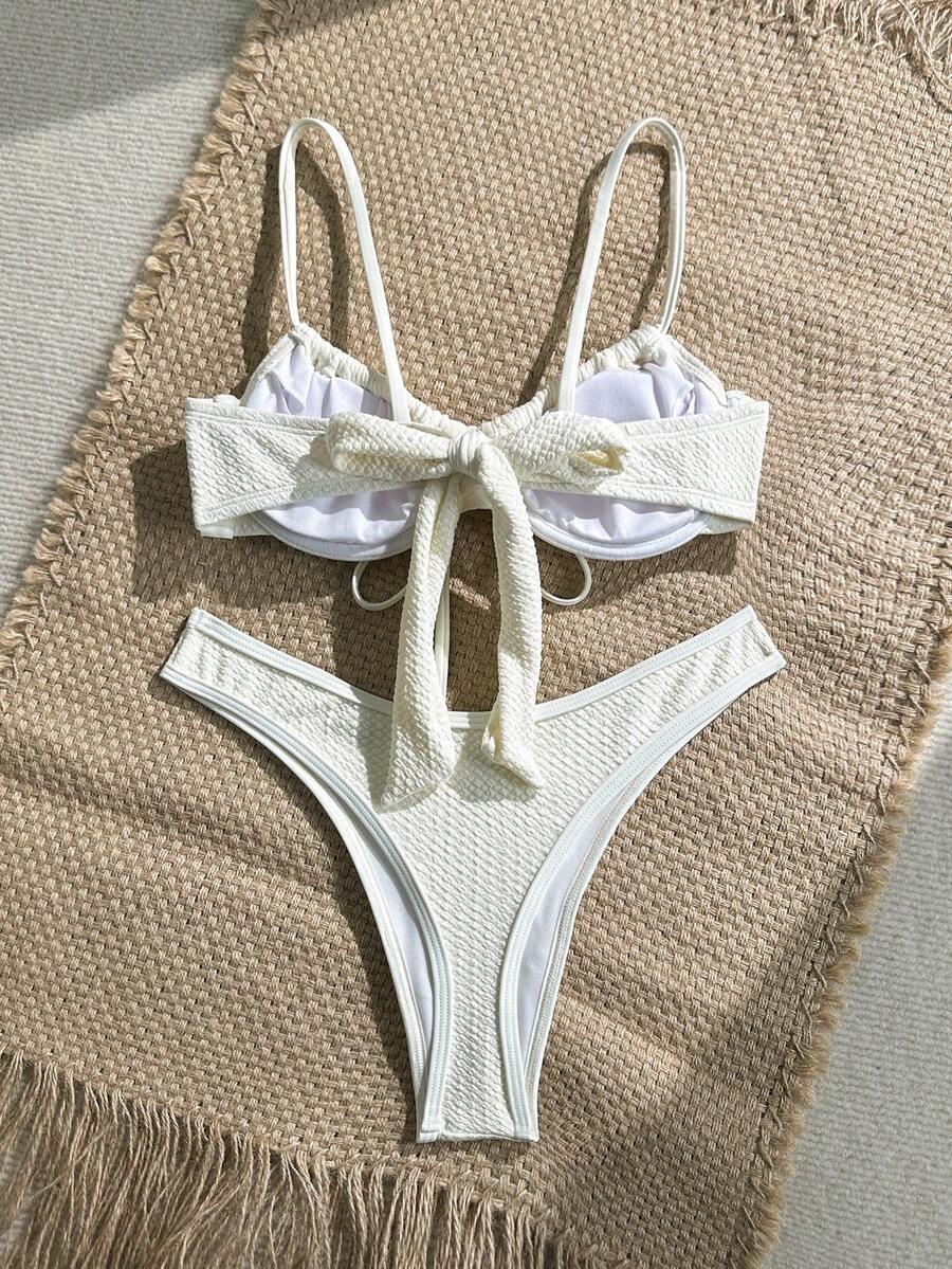 SWIM MOD KREMOWY DWUCZĘŚCIOWY STRÓJ KĄPIELOWY S09__XXS