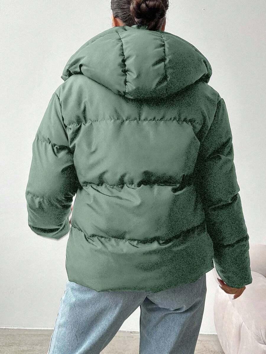 SHEIN MIĘTOWA PIKOWANA KURTKA W01__XL