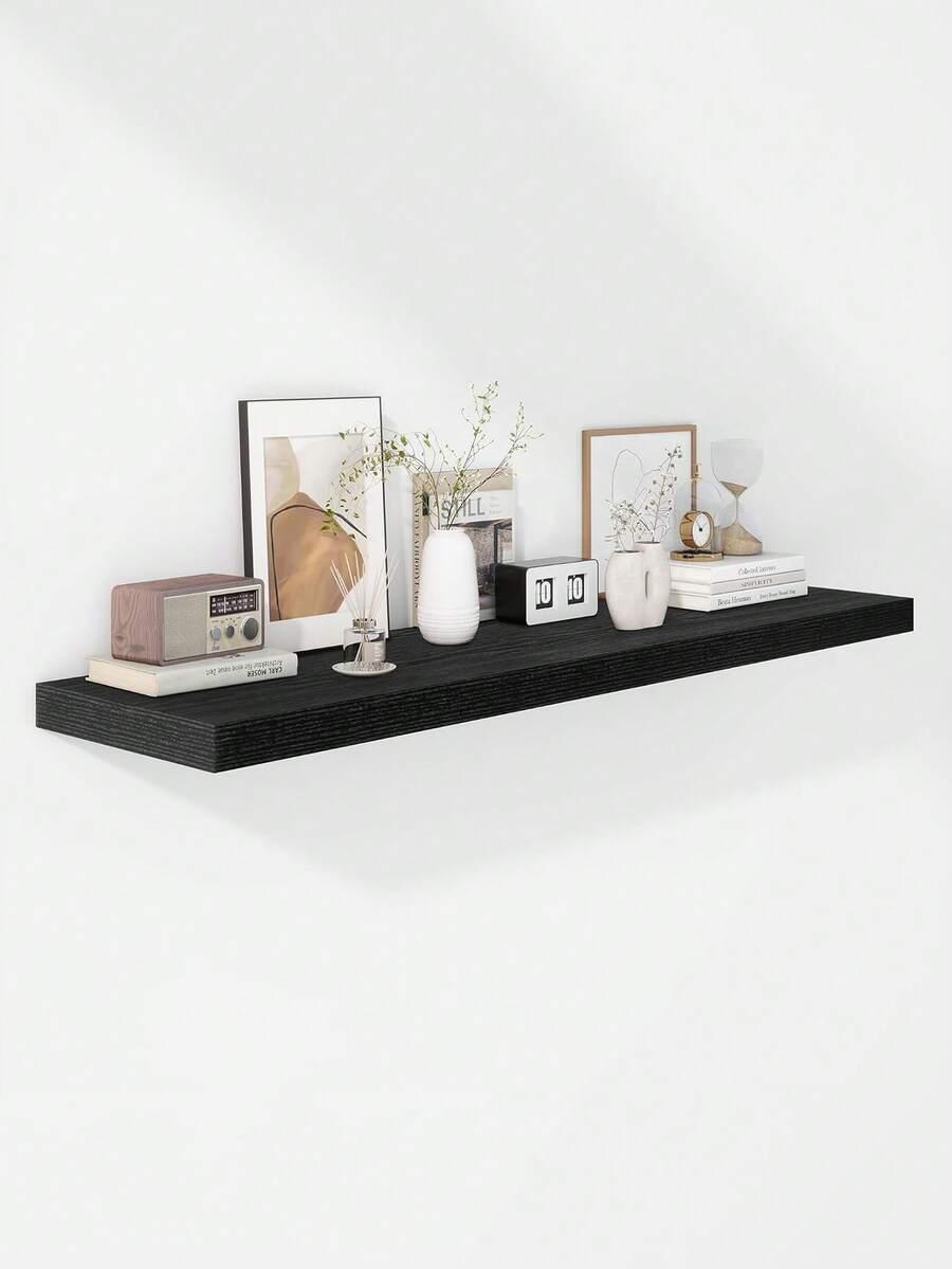 SHEIN CZARNA PÓŁKA ŚCIENNA S07__14X40