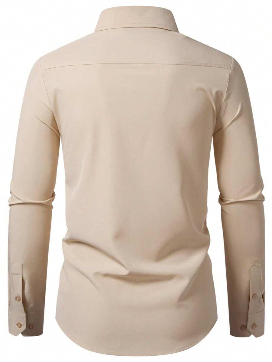 SHEIN BEŻOWA KOSZULA GUZIKI S06__M