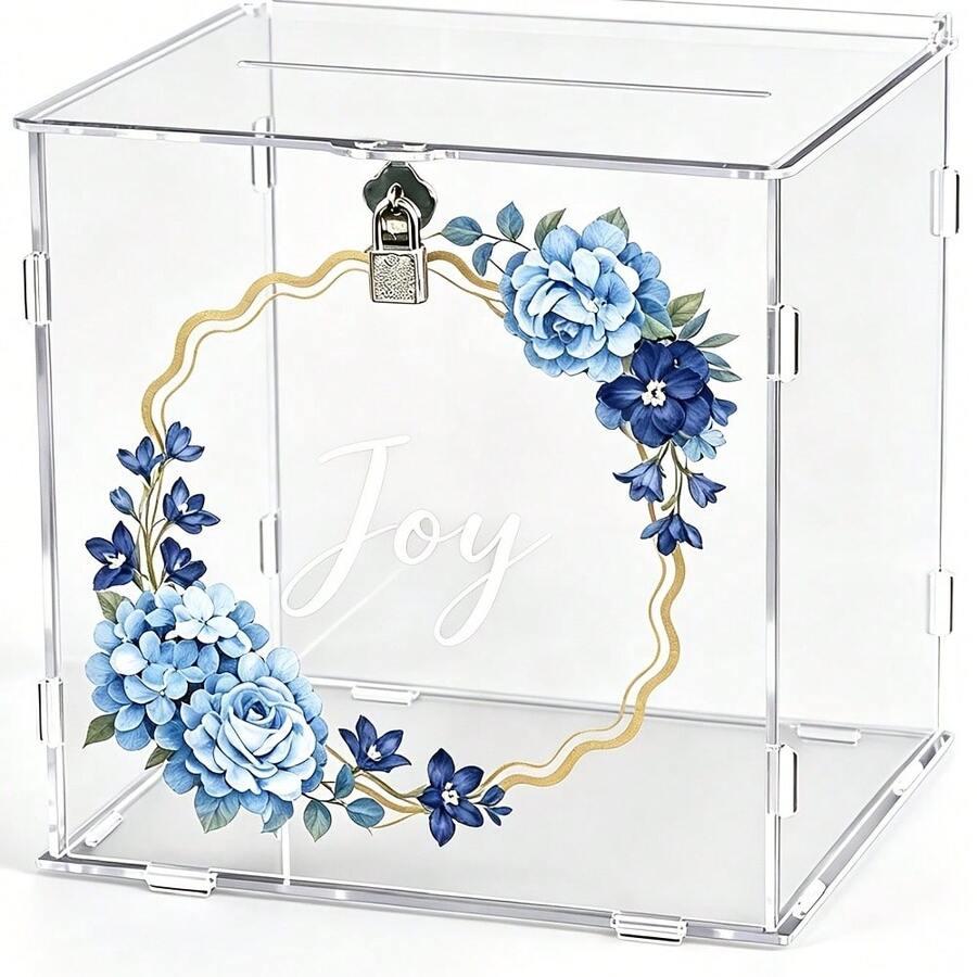 SHEIN BEZBARWNE PUDEŁKO NA KOPERTY S07__16X16X9,5CM